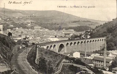 Tarare - O Viaduto e Vista Geral — Imp. Tarare