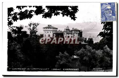 St Laurent-de-Chamousset (Rhône) — Castelo de Chamouset — De Lorme L'Anbrelle
