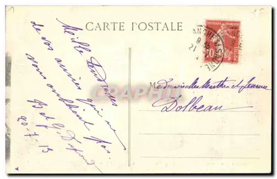 Concurso dos Ginastas Católicos — 5 e 6 de Julho de 1913 — VILLEFRANCHE (Rhone) — Monseigneur PELLET, bispo de Rytmi, abençoa a multidão — Verso