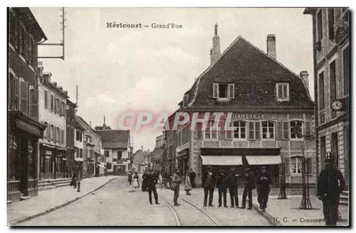 Héricourt — Grand'Rue — H. C. — Censure