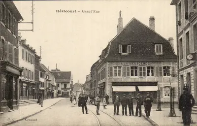Héricourt — Grand'Rue — H.C. Censurado