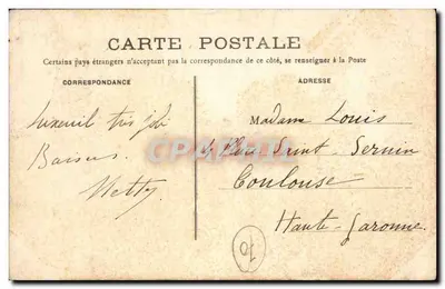 Luxeuil-les-Bains — Interior da Igreja — Editor F.C. STIES, n°32 — Verso