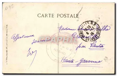 Versailles — Hôtel de Ville — Wydawca Le Deléy, n°60 — Rewers