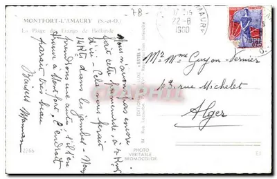 La Plage des Etangs de Hollande — Montfort-l'Amaury — Editor Estel, n°2266 — Reverso
