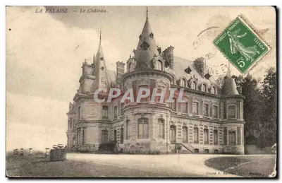 La Falaise — O Castelo — Cliché A. Berthier, Mantes