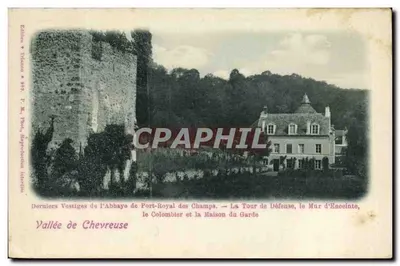 Valle di Chevreuse — Ultimi Resti dell'Abbazia di Port-Royal des Champs — Edizione Trémaux, 1922