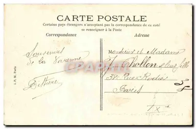 La Varenne-Chennevières — De Eiland van de Liefde — Uitgever: L.P.M. Paris — Achterkant