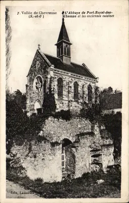 L'Abbazia di Port-Royal-des-Champs e le vecchie cucine — Valle della Chevreuse (S.-et-O) — Editore: Lamorelle, n. 7