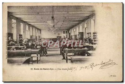 Escola de Saint-Cyr — Uma Estudo — Marcel Addi, fotógrafo da Escola, 2ª série