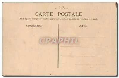 St-GERMAIN-en-LAYE — Zamek St-Léger — Fotograf A. Réc & Wydawca, Château-Thierry, Kol. R.I. — Rewers