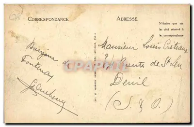 Mantes - La Catedral - LL — Reverso