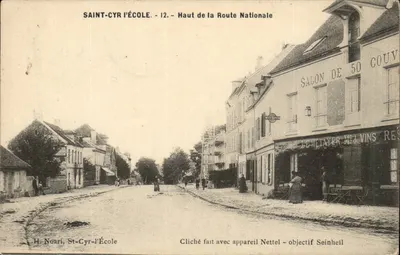 Saint-Cyr-l'École - Topo da Estrada Nacional — H. Noari, n°12