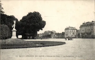 Saint-Germain-en-Laye — Wejście do Parku — Le Parterre — J.L.C.