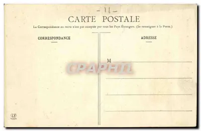 Las Fanges, blisko Quillan — Dolina Aude i otoczenie — Fototypia Labourde Irerès, Toulouse, nr 10 — Rewers