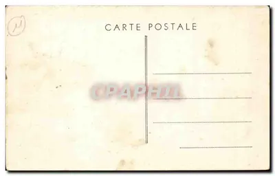 Bilhete postal antigo Fabrezan Avenue de Lagrasse — Verso