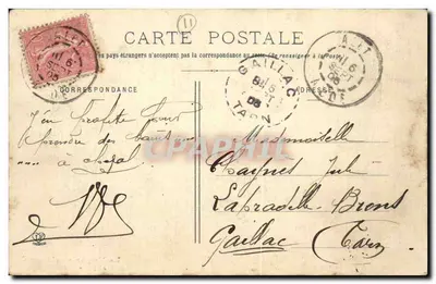 A Vallée de l'Aude — Source Chaude — Alet — Établissement thermomédecine — Verso