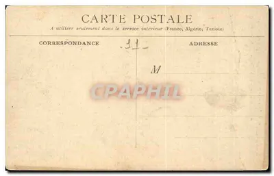 A Alta Valeira do Aude — Ponte do caminho de ferro na entrada de Axat. O Castelo — Fot. M. J. — Verso