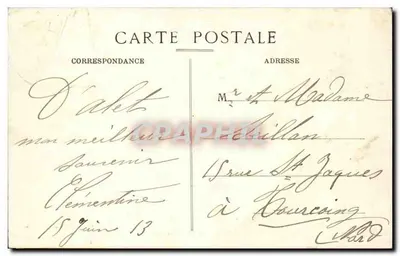 Vale do Aude — Alet — Vista Geral — Edição L. Tous, comerciantes — Verso