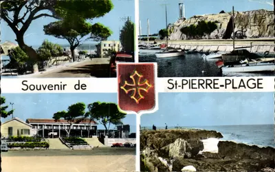 St-Pierre-Plage — Souvenir de — Éditeur Morina, N°312