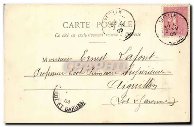 NARBONNE — MOST NA KANAŁU — M. P., FOT. — Rewers