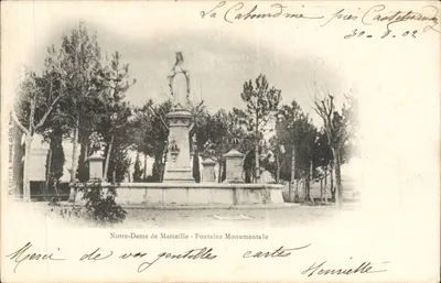 Nossa Senhora de Marceille - Fonte Monumental — editor A. Bargaret e Cie, Nanv.
