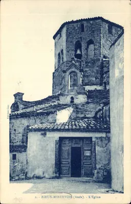 Rieux-Minervois (Aude) — A Igreja — Edição Cau