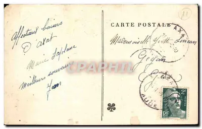 Wąwóz Górze św. Jerzego — Dolina Aude — Wyd. Jean-François, Quillan — Rewers