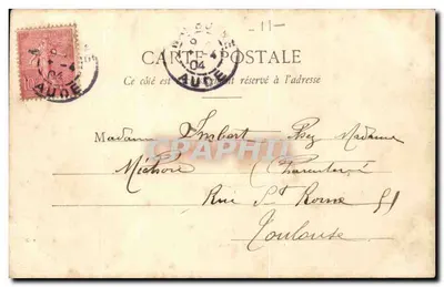Narbonne - Les Halles — M. P., Fot. — Rewers
