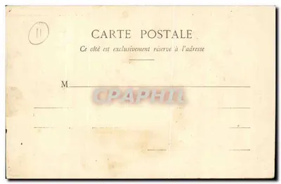 Narbonne, o — Antigo Arcebispo — L. Janssou, editor, Narbonne - n°10 — Verso