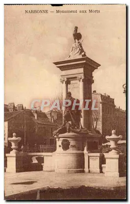 NARBONNE — Monument aux Morts — Editor BERSOY