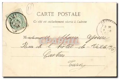 Gole dell'Hude - Defilé de Pierre Irys — edita da A. Trantoul — Verso