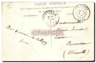 Villesty - Plaza del Ayuntamiento — editor B. Boffil, Castejón, n° no visible — Reverso