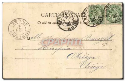 Narbonne — Arredores de Narbonne - BAGES — L. Janton, editor, Narbonne — Verso