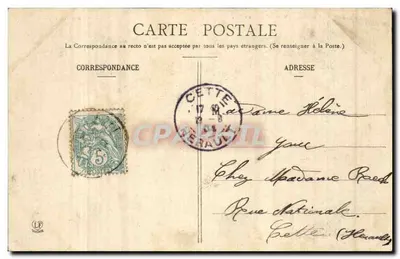 Alet - Vista Geral — Vale do Aude — editor Ménil & Cie, n° 153 — Verso