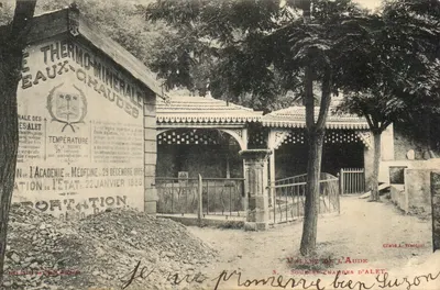 Fontes quentes de Alet — Vale do Aude — Clanché A. Franquini, n°3