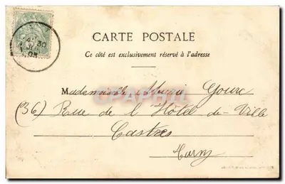 Fontes quentes de Alet — Vale do Aude — Clanché A. Franquini, n°3 — Verso