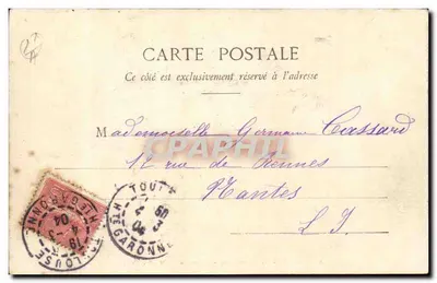 NARBONNE — Die Aussprache der Station — M. P. Phot. — Rückseite