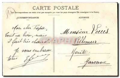 NARBONNE — Hotel de Ville — L. Janson, editora — Verso