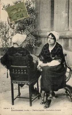 Narbonne (Aude) — Narbonnaises - Lokale Trachten — Edition L. M. L.