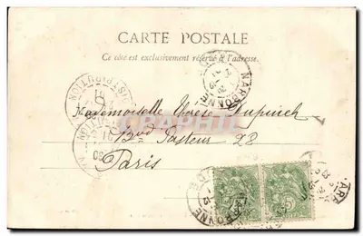 Góry Hude — Przejścia Pierre Bys — wydawca Laboissière (Fr.) n° 16 — Rewers