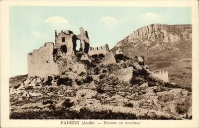 Padern (Aude) — Ruínas do castelo