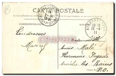 NARBONNE — Starszy archidiecezjalny — Wydawca nieznany, numer seryjny nie widoczny — Rewers