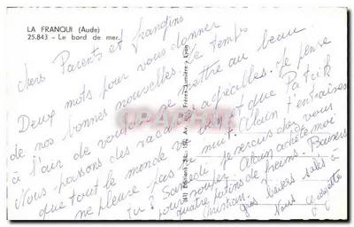 La Franqui (Aude) — Brzeg morza — Éditions St. Lyon — Rewers