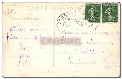 Lézignan (Aude) — Szkoły — wydawca G. Loupia — Rewers
