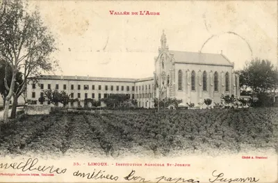 Limoux - Instituição Agrícola São José — Vale do Aude — Fototipia Labouche frères, Toulouse, n°35
