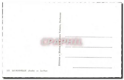 La Nouvelle (Aude) — Le Port — Editions « Morina », place Voltaire, Narbonne — Verso