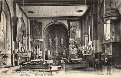 Draveil — Interior da Igreja — Collections ND Phot