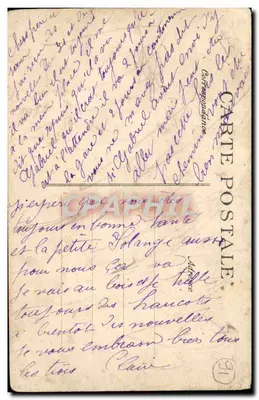 Limours — Ferma Pommeret — wydawca Ménard - Limours — Rewers