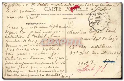 Corbeil — O Claustro de São Espírito — H. S. — Verso