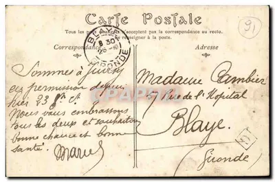 JUVISY-SUR-ORGE — A Terrasse (Parc de Juvisy) — Marquignon, livraria — Verso